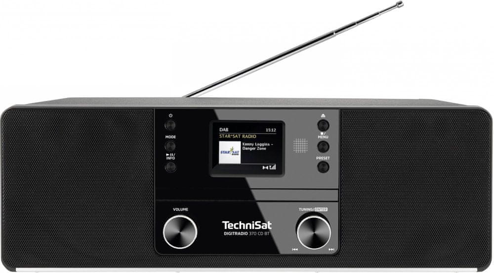 Technisat Digitradio 370 CD BT, čierne